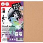 Ringgebonden gemengde-mediapapier, A4-formaat, 300 grams