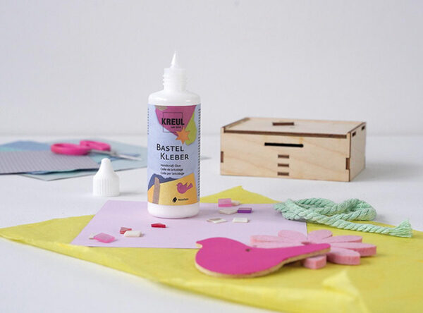 Lijm voor knutselwerk, plastic fles, 80 ml