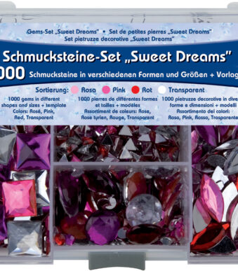 Kralen/edelsteensetje 'Zoete Dromen'