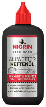 Nigrin fietsonderhoud kettingvet-allweer, 100 ml