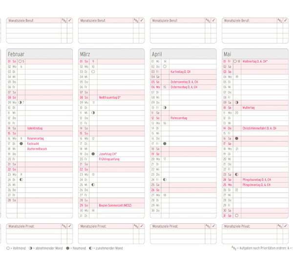 Jaarplanner 2026, formaat A5