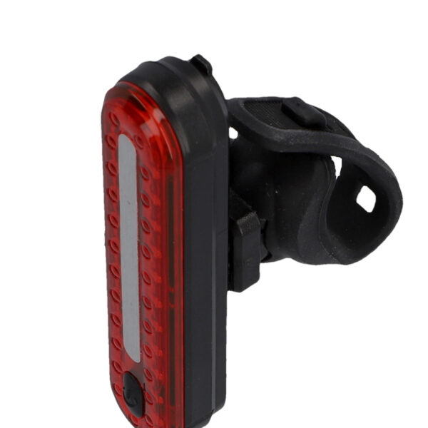 Led stoplicht voor de bagagedrager op fietsbatterij