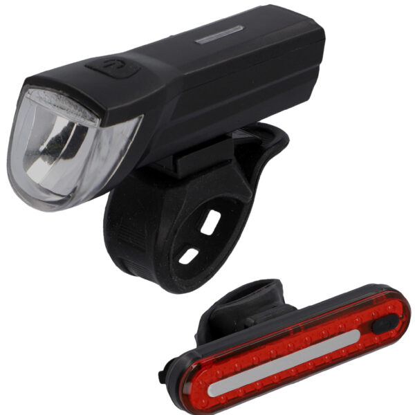 Led-verlichting op accu voor fietsen, 30 lux