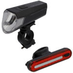 Led-verlichting voor fiets met accu, 80 lux