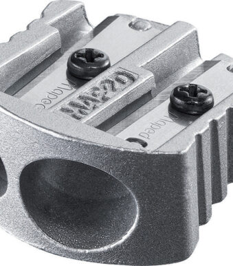 Maped metalen dubbele puntenslijper