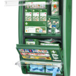 Cederroth Brandwondenstation, uitgerust