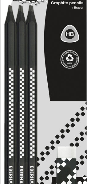 EBERHARD FABER set potloden WINNER, HB, zwart, 7-delig