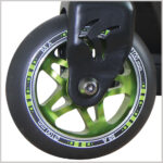 Toffe stuntstepper voor in het bos