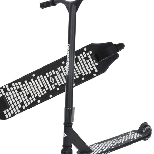 Stuntschrijfplank met trapremmen