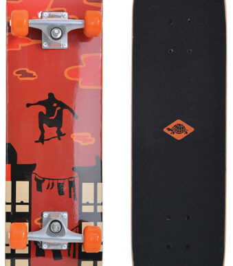 Schildpad Skateboard Kick 31" Rood Parkour