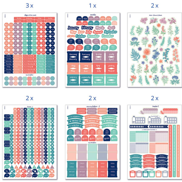 Avery Planningsstickers 'Starterset'