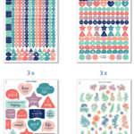 Avery Planningsstickers 'Iconen & Decoratie'