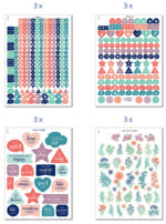 Avery Planningsstickers 'Iconen & Decoratie'