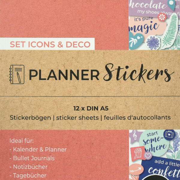 Avery Planningsstickers 'Iconen & Decoratie'