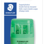 Staedtler Dubbele Puntenslijper, neongroen
