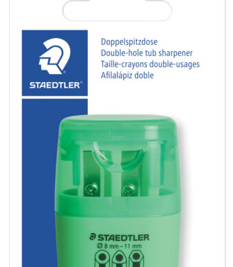 Staedtler Dubbele Puntenslijper, neongroen