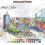 EBERHARD FABER aquarelpotlood Artist Color, 36 stuks in blikje