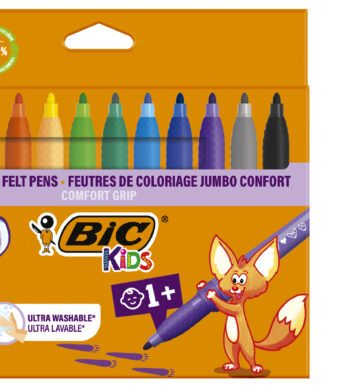 Viltstiften dikke punt, doos met 12 stuks