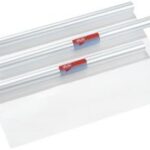 Herlitz beschermfolie voor boeken, 400 mm x 5 m, transparant