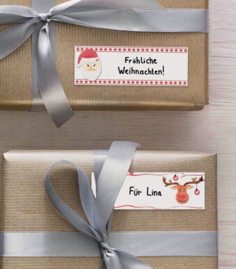 Avery Doeletiket Kerst-Naametiketjes