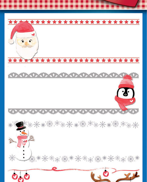 Avery Doeletiket Kerst-Naametiketjes