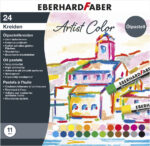 EBERHARD FABER oliepastelkrijt Artist Color, 24 stuks in doosje