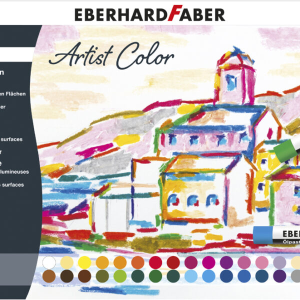 EBERHARD FABER oliepastelkrijt Artist Color, 36 stuks in doosje
