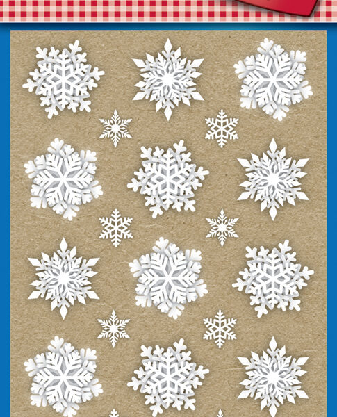 Avery etiketten Kerstmis-stickers 'Sterren'