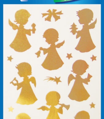 Avery Zelfklevende Versierstickers Gouden Engel
