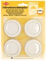 Trillingsdemper, diameter 65 mm, wit