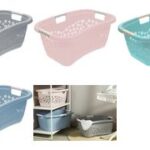 Ergonomische wasmandje 'Lasse', noordgrijs