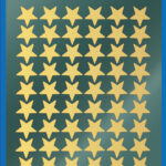 Avery design kerststerren-stickers goud