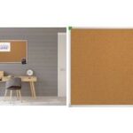 Kurken tafel U-Act! Lijn, 600 x 400 mm, bruin