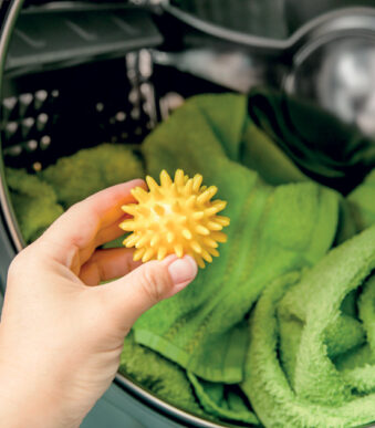 Kneed- en massagebal, groen, set van 2