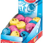 Maped dubbele puntenslijper i-gloo, gekleurd geassorteerd, 30 stuks display.