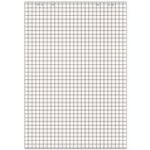 Landré geruit/blanco flipoverblok, 20 vellen.