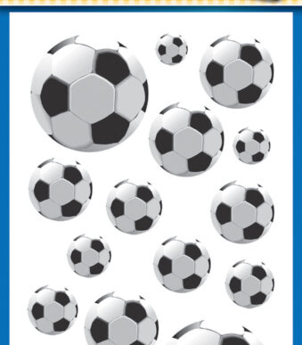 Avery Designstickers voor kinderen 'Voetbal'