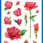 Creatieve stickers 'Rozen'