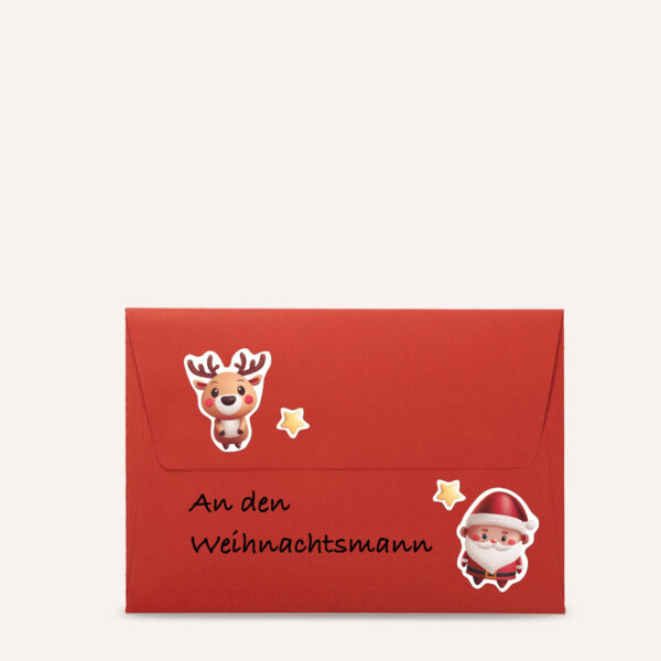 Glitterfiguurtjes Kerstlabels