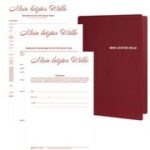 Map 'Mijn laatste wilsbeschikking' voor 1 persoon