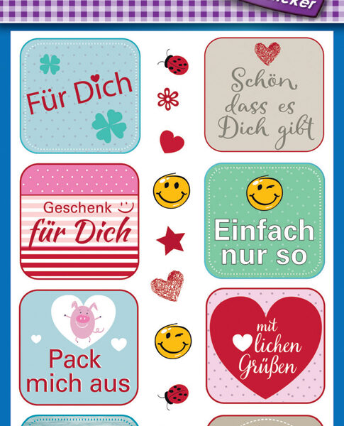 Avery Doelstrips Creatieve Spreuken-stickers