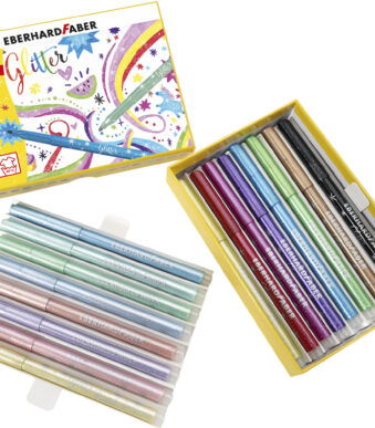 Eberhard Faber glitterstiffen - cadeauverpakking 16 stuks