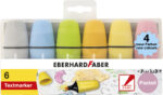 EBERHARD FABER tekstmarker Mini Pastel NEW COLOURS, 6 stuks in etui