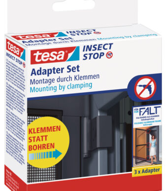 Aanpasbare Aluminium Valdeurhor voor Vliegenraam, antracietgrijs