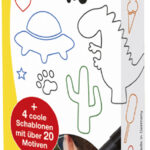 EBERHARD FABER set tattoopennen Kids, 4 stuks in doosje