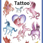 Kleurige Eenhoorntattoos voor Kinderen