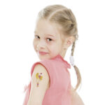 Kleurrijke kindertattoos 'Paarden'