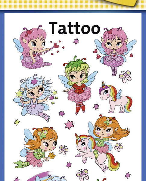 Avery Kinderontwerp Feëntattoos