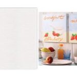 Opspanraam voor doek, wit, 100 x 100 cm