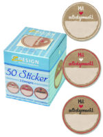 Zelfklevende stickerrollen 'Zelfgemaakt'